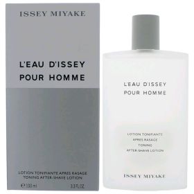 L'eau D'Issey Pour Homme by Issey Miyake, 3.3 oz Toning After Shave Lotion for Men