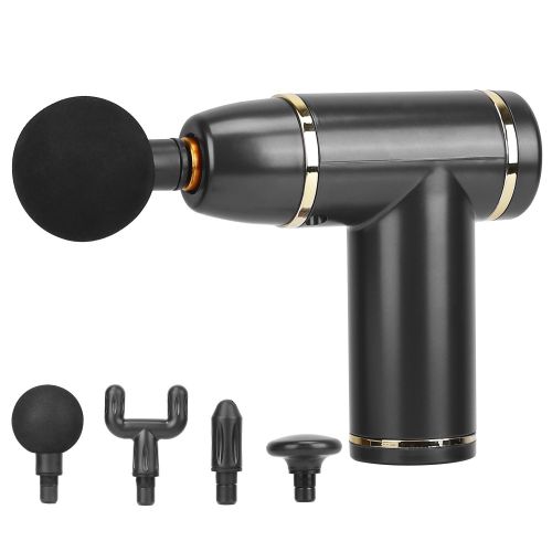 Percussion Massage Gun USB Type C Rechargeable Deep Tissue Vibration Massager Handheld Leg Body Cordless Massager with 4 Interchangeable Heads 8 Inten Percussion Massage Gun USB Type C Rechargeable Deep Tissue Vibration Massager Handheld Leg Body Cordless Massager with 4 Interchangeable Heads 8 Inten